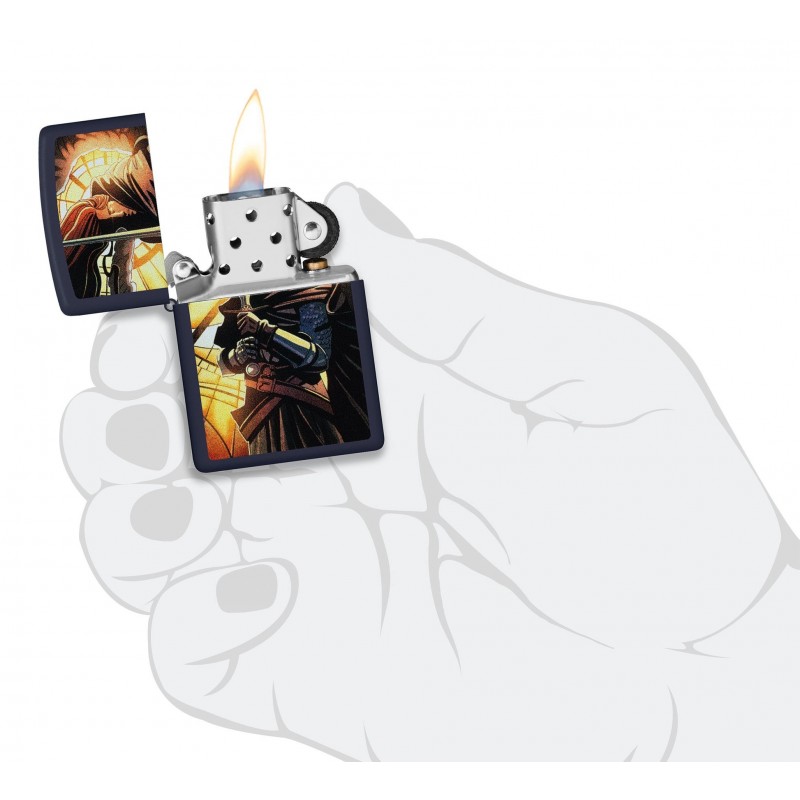 ZIPPO žiebtuvėlis Abstract Knight Design