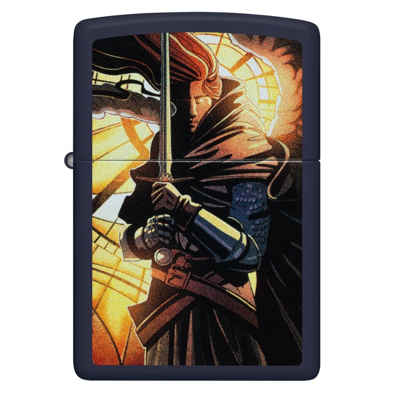 ZIPPO žiebtuvėlis Abstract Knight Design