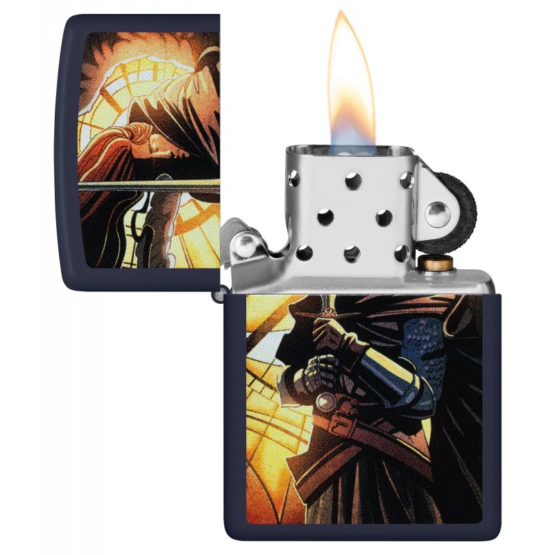ZIPPO žiebtuvėlis Abstract Knight Design