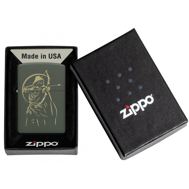 ZIPPO žiebtuvėlis Bow Hunter Design