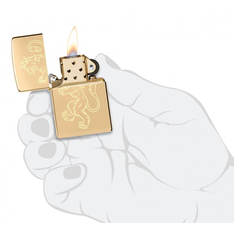ZIPPO žiebtuvėlis Fighting Lion Design
