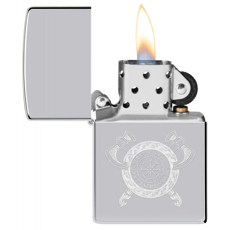 ZIPPO žiebtuvėlis Viking Shield Design