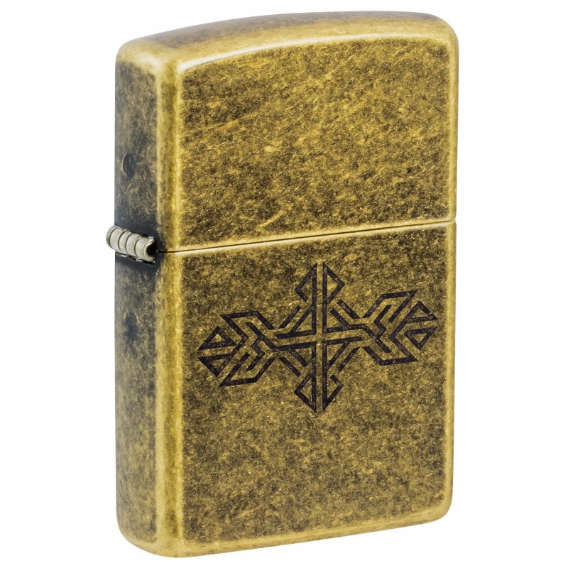 ZIPPO žiebtuvėlis Medieval Runes Design