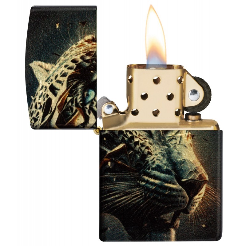 ZIPPO žiebtuvėlis Metallic Panther Design