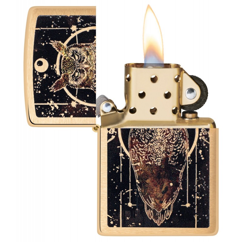 ZIPPO žiebtuvėlis Wise Owl Design