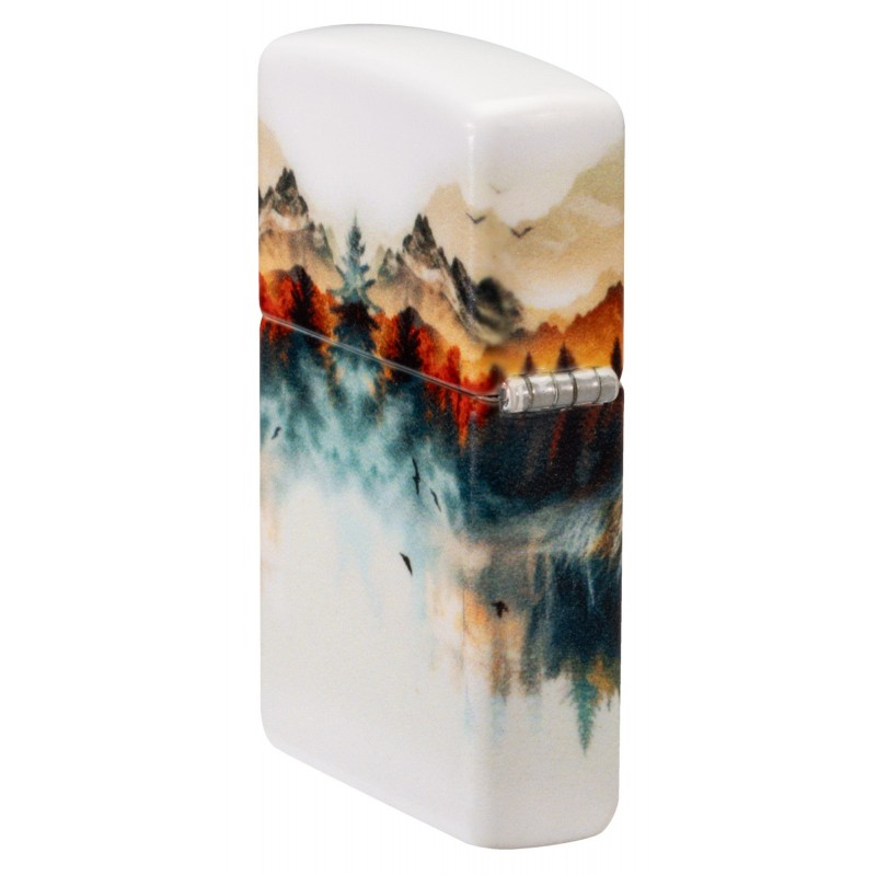 ZIPPO žiebtuvėlis Watercolor Wolf Design