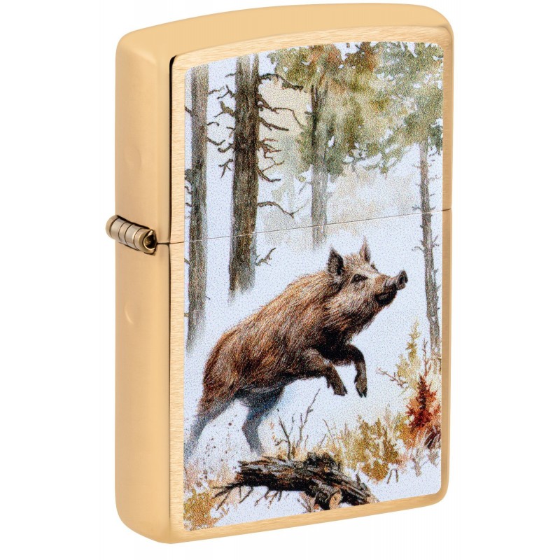 ZIPPO žiebtuvėlis Wild Boar Design
