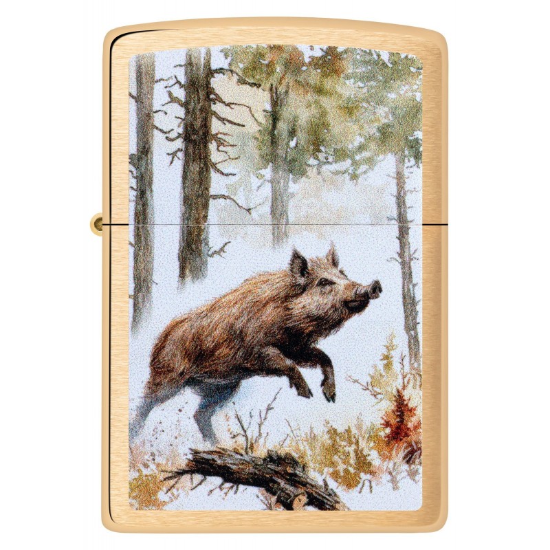 ZIPPO žiebtuvėlis Wild Boar Design