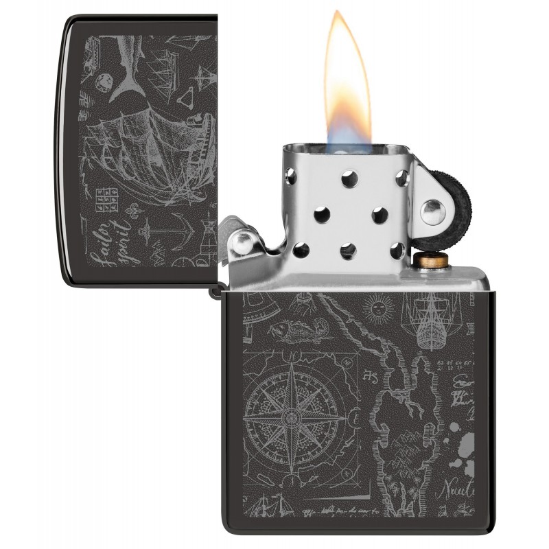 ZIPPO žiebtuvėlis Nautical Elements Design