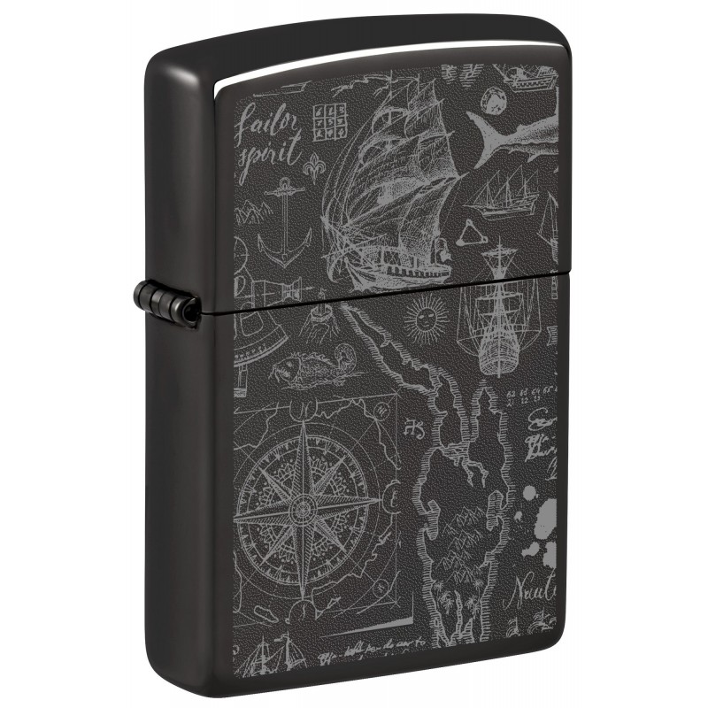 ZIPPO žiebtuvėlis Nautical Elements Design