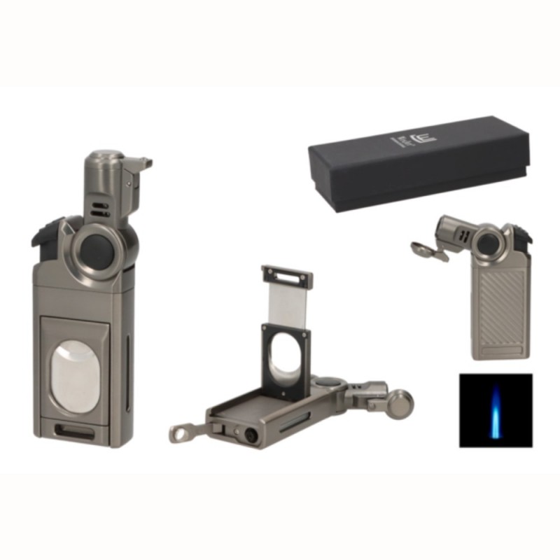 Žiebtuvėlis "WINJET" 1x Jet, tamsiai pilkas