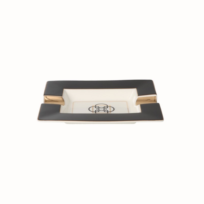 Peleninė cigarams "ANGELO" 2', juoda spalva, keramika