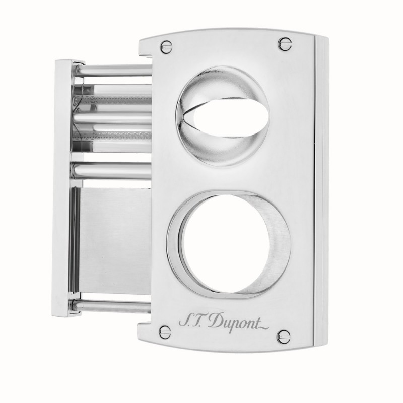 Giljotina "ST. DUPONT Double", V-cut, Ø23mm chromas