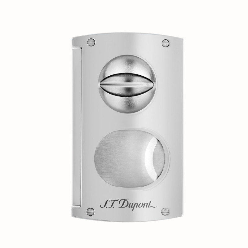 Giljotina "ST. DUPONT Double", V-cut, Ø23mm chromas