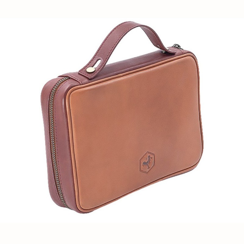 Rankinė "CHACOM Cuir" 4' pypkės, oda, ruda sp.