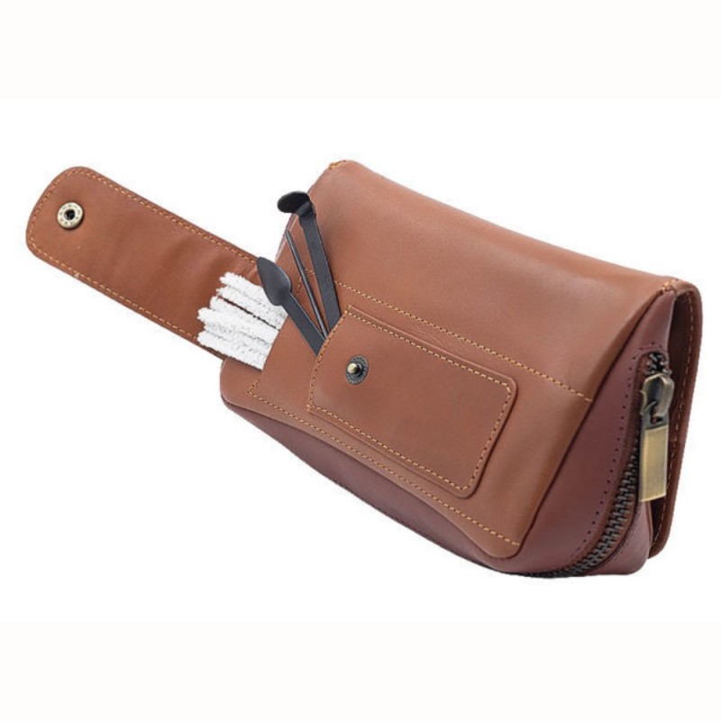 Rankinė "CHACOM Cuir" 2' pypkės, oda, ruda sp.