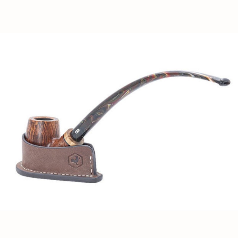 Stovas pypkei "CHACOM Cuir", oda, tamsiai ruda spalva