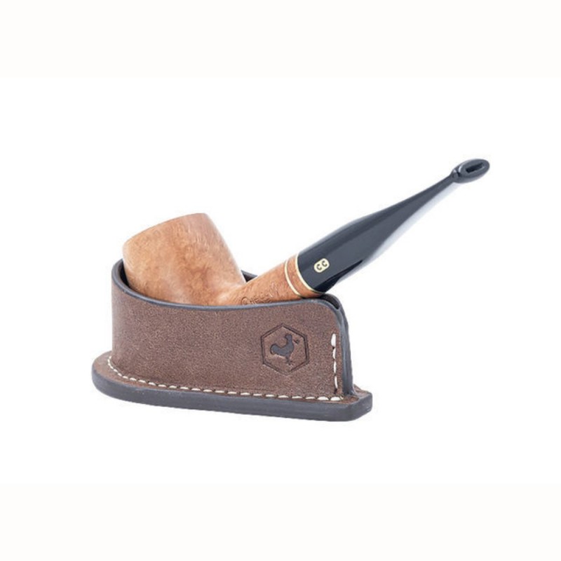 Stovas pypkei "CHACOM Cuir", oda, tamsiai ruda spalva