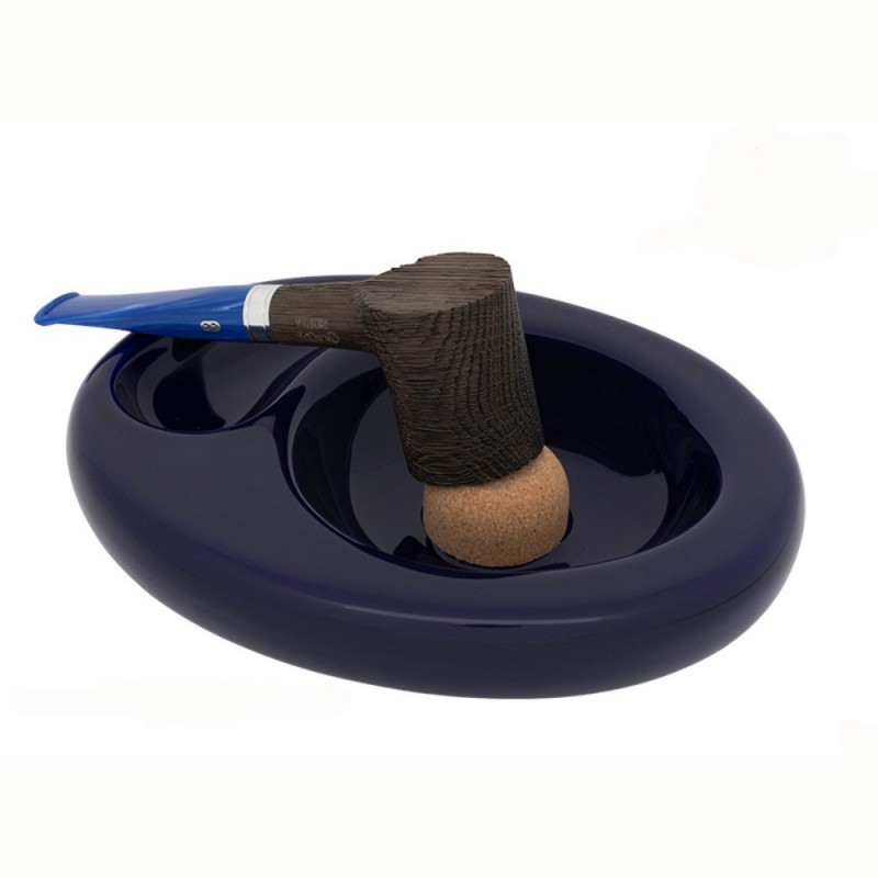 Peleninė pypkei "CHACOM" keramika, mėlyna spalva