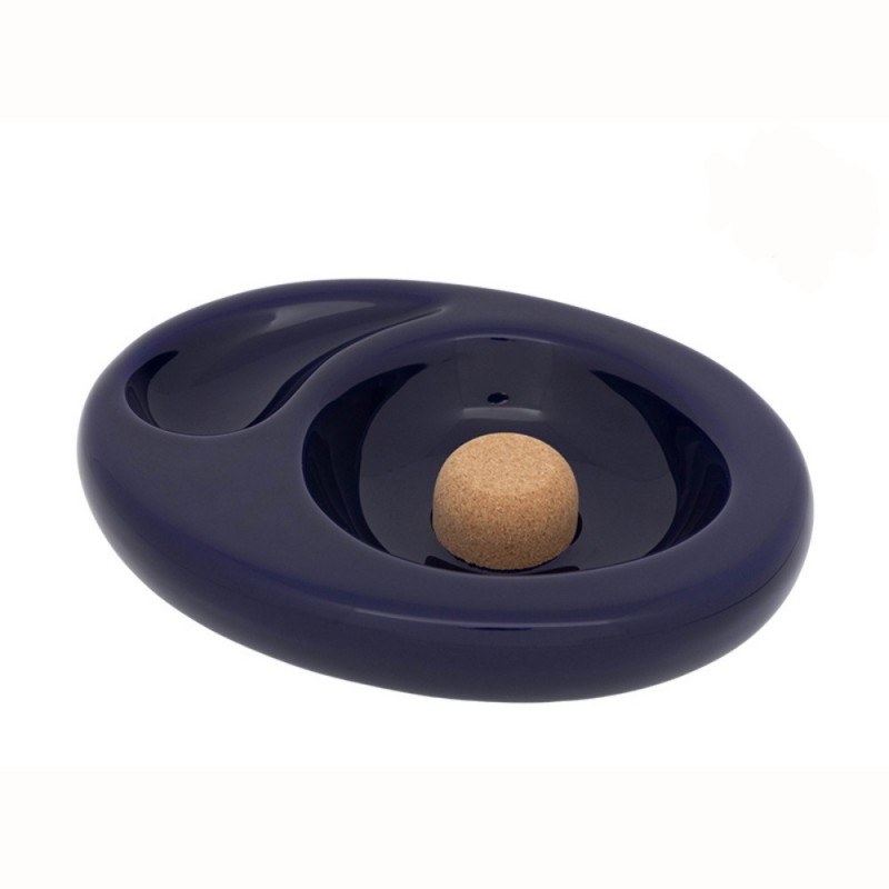 Peleninė pypkei "CHACOM" keramika, mėlyna spalva