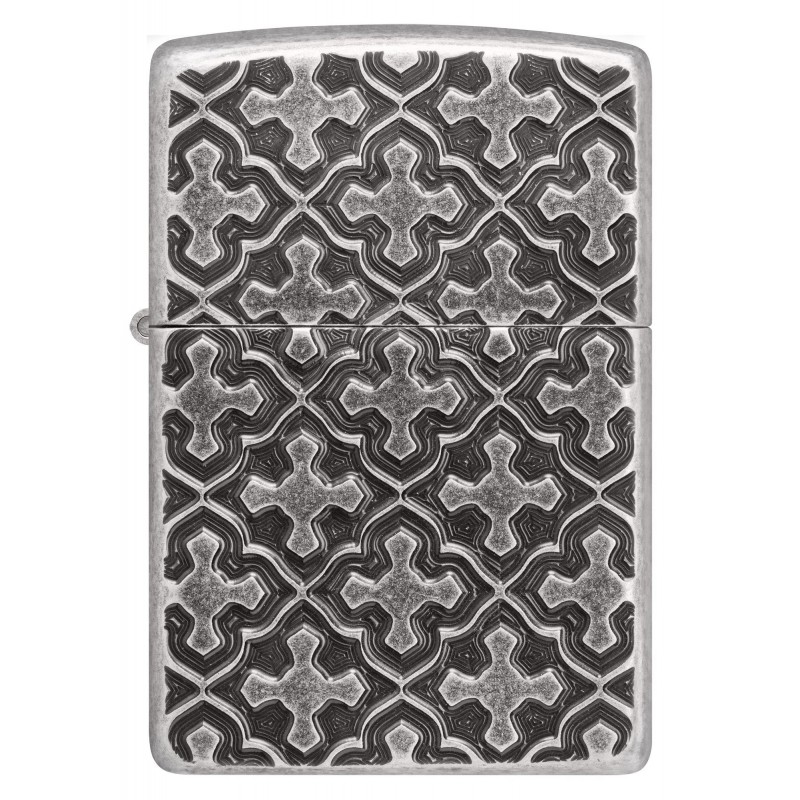 ZIPPO žiebtuvėlis Cross Pattern Design