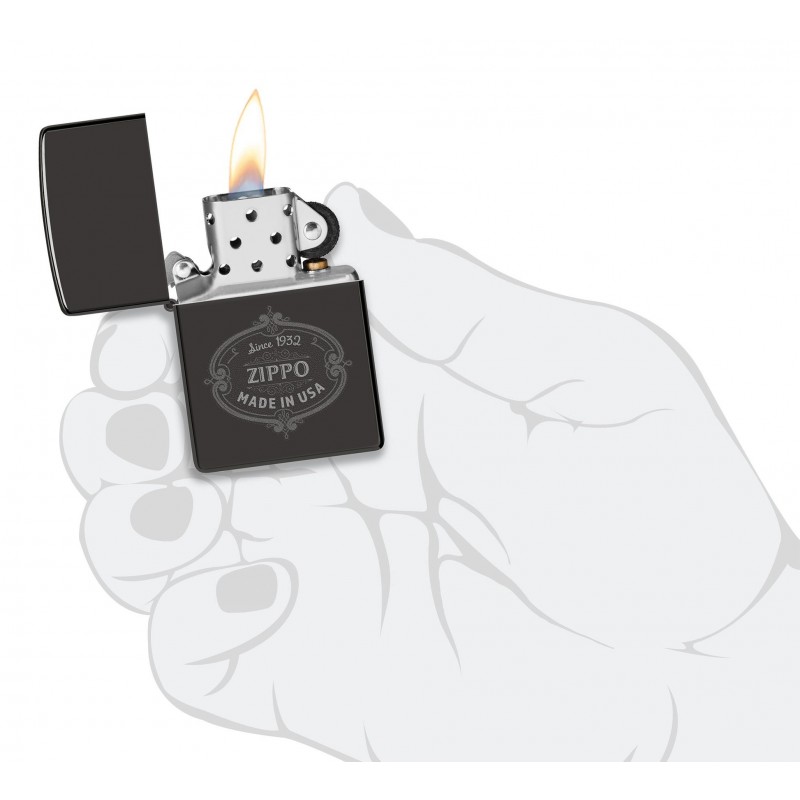 ZIPPO žiebtuvėlis Zippo Plaque Design