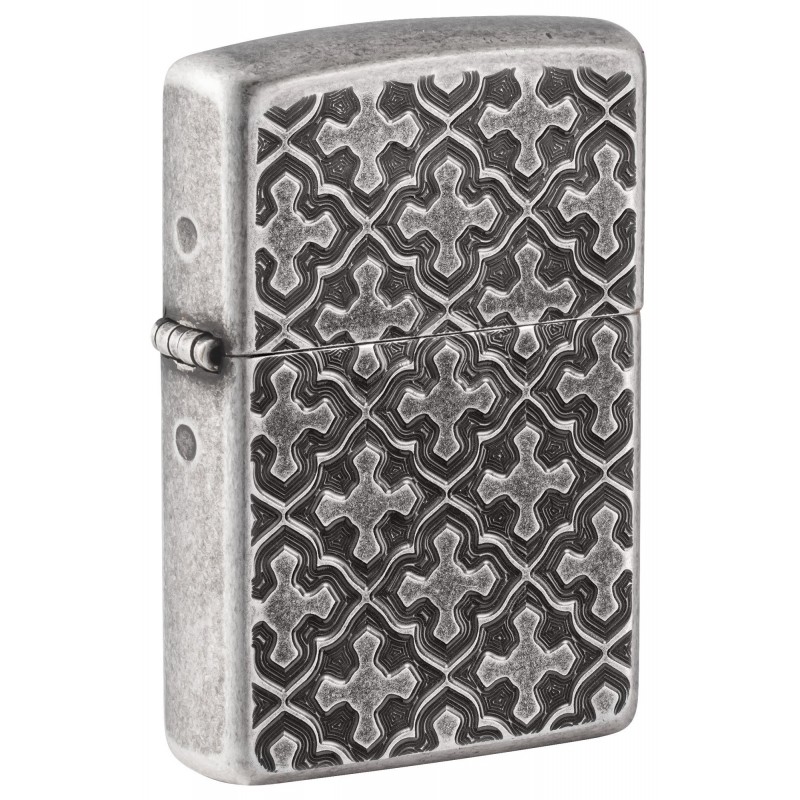 ZIPPO žiebtuvėlis Cross Pattern Design