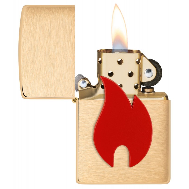 ZIPPO žiebtuvėlis Red Flame Emblem