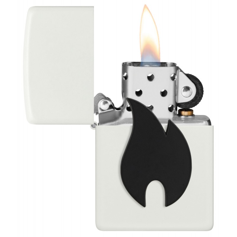 ZIPPO žiebtuvėlis  Black Flame Emblem