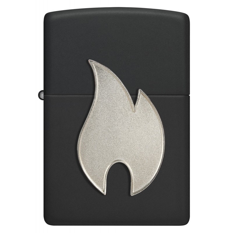 ZIPPO žiebtuvėlis Silver Flame Emblem