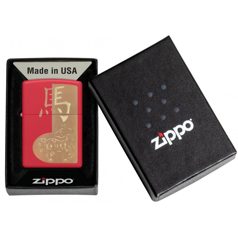 ZIPPO žiebtuvėlis 20Year of the Horse