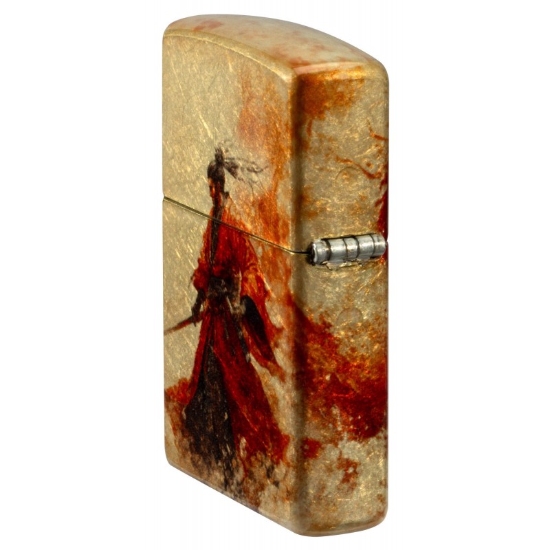 ZIPPO žiebtuvėlis Dragon Samurai Design