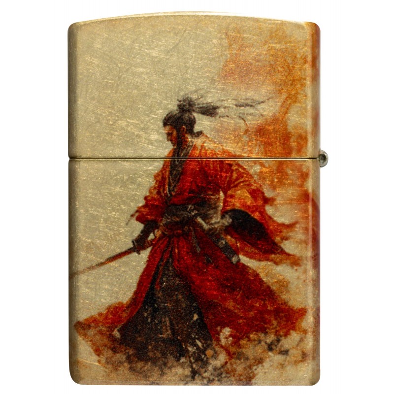 ZIPPO žiebtuvėlis Dragon Samurai Design