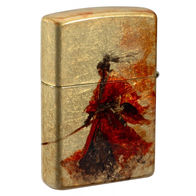 ZIPPO žiebtuvėlis Dragon Samurai Design