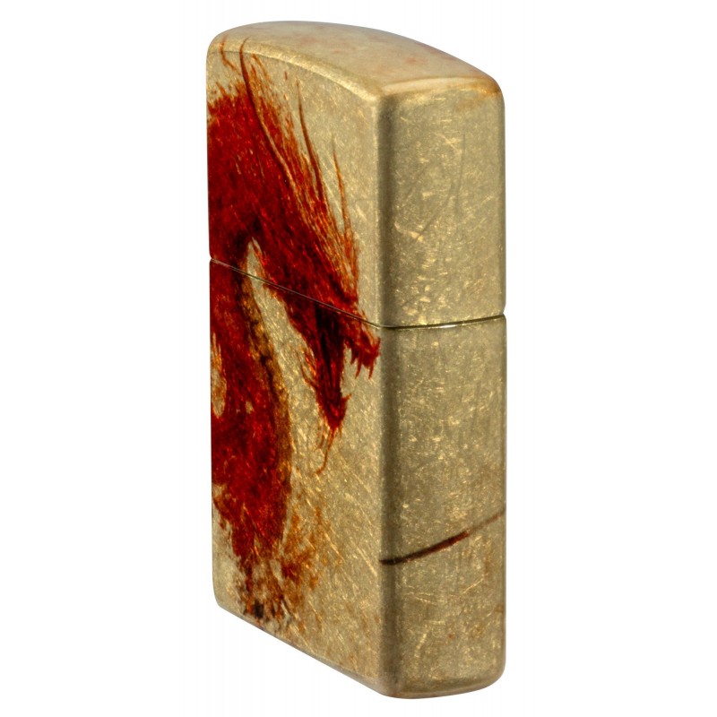 ZIPPO žiebtuvėlis Dragon Samurai Design