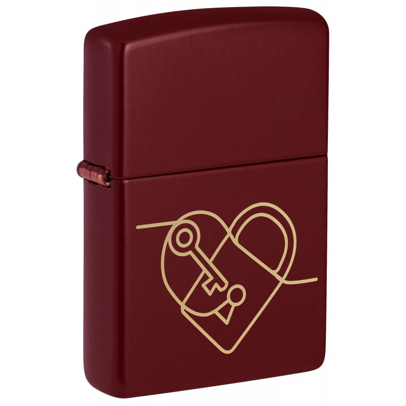 ZIPPO žiebtuvėlis Laser Locket Design