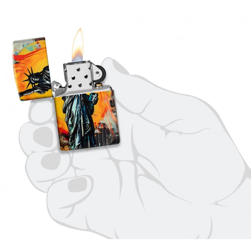 ZIPPO žiebtuvėlis Liberty Collage