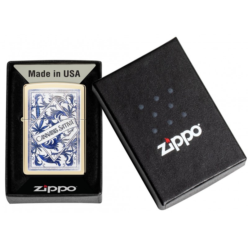 ZIPPO žiebtuvėlis Sativa Serenity