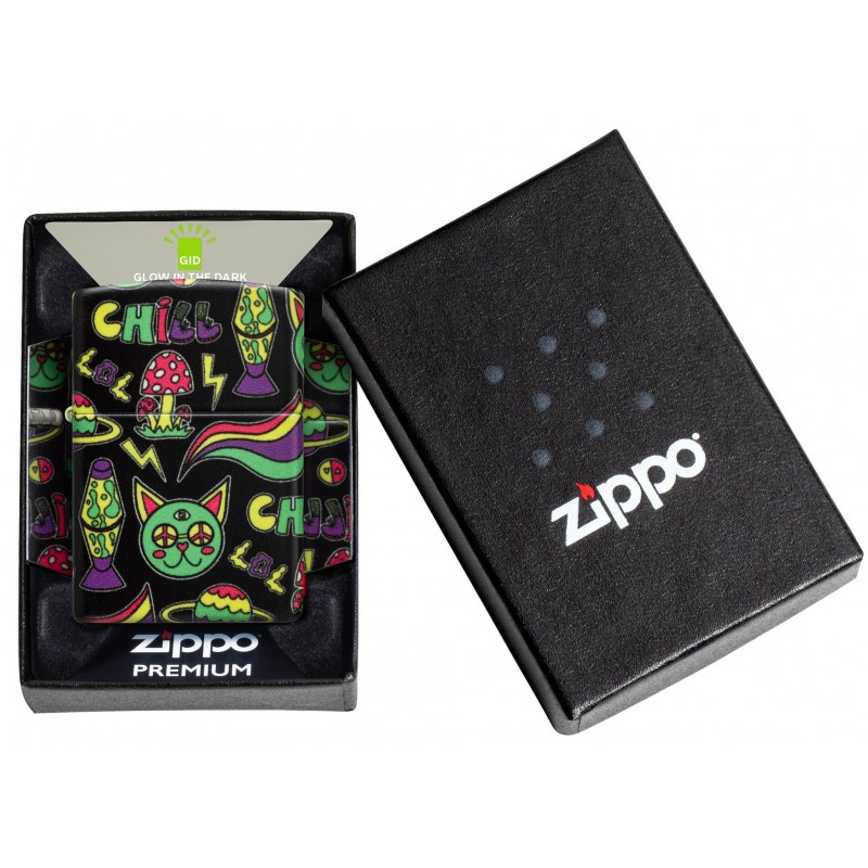 ZIPPO žiebtuvėlis Glowing Chill