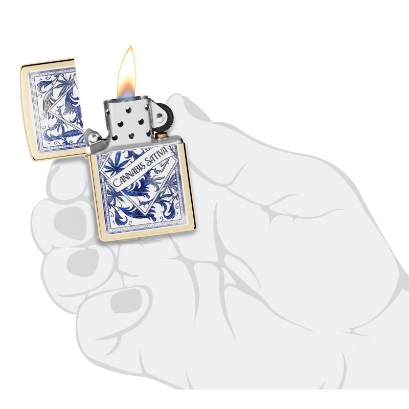 ZIPPO žiebtuvėlis Sativa Serenity