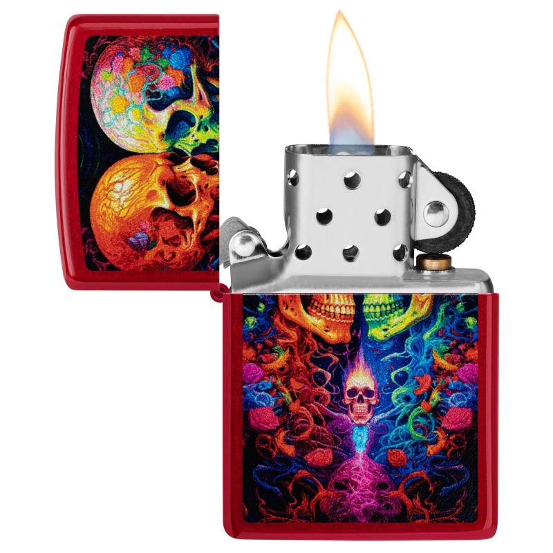 ZIPPO žiebtuvėlis Candy Skulls