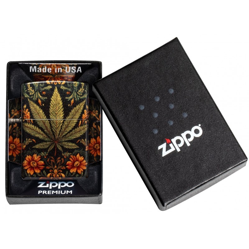 ZIPPO žiebtuvėlis Cannabis Tapestry