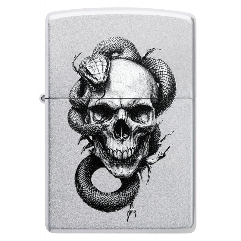 ZIPPO žiebtuvėlis Skull and Snake