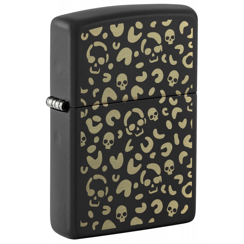 ZIPPO žiebtuvėlis Leopard Skulls