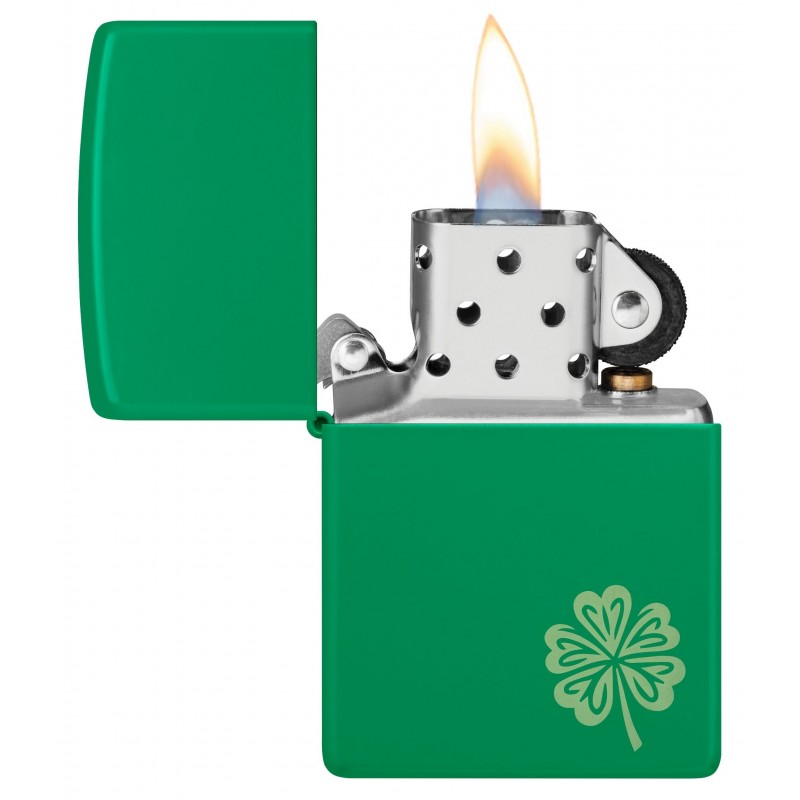 ZIPPO žiebtuvėlis Lucky Clover Design