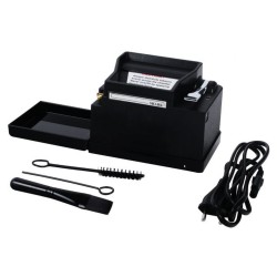 Elektrinis cigarečių kimšimo aparatas "SHARK Powermatic II Plus", juoda spalva