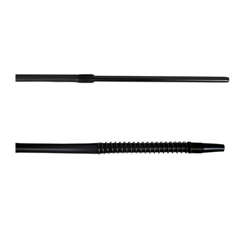 Žarna kaljanui 190 cm., silikoninė, juoda