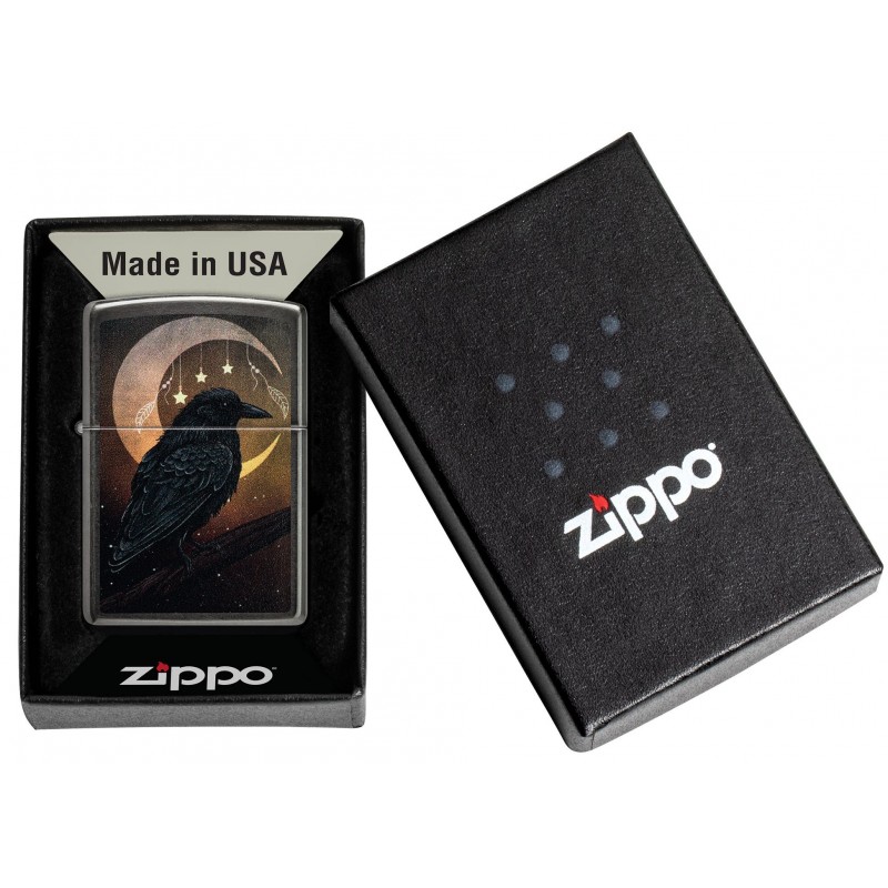 ZIPPO žiebtuvėlis 152676 "Raven Moon"