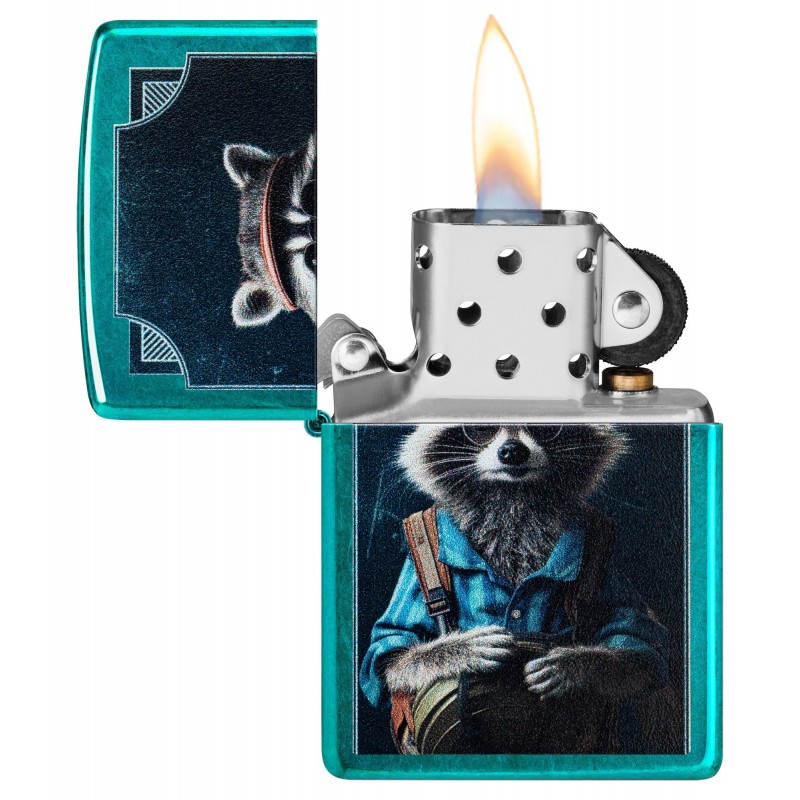 ZIPPO žiebtuvėlis 152691 "Refined Raccoon"