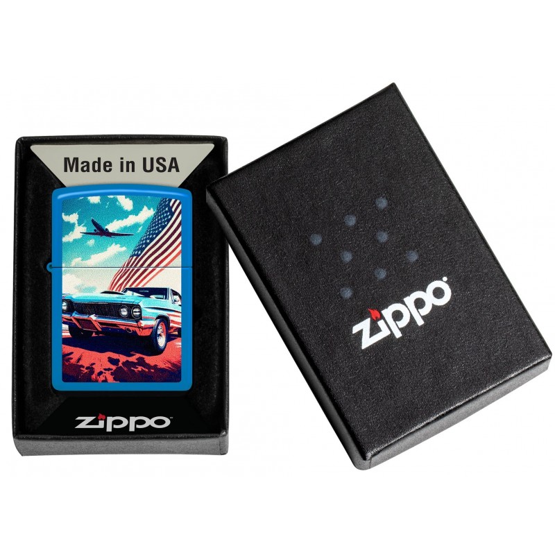 ZIPPO žiebtuvėlis "American Muscle Car"